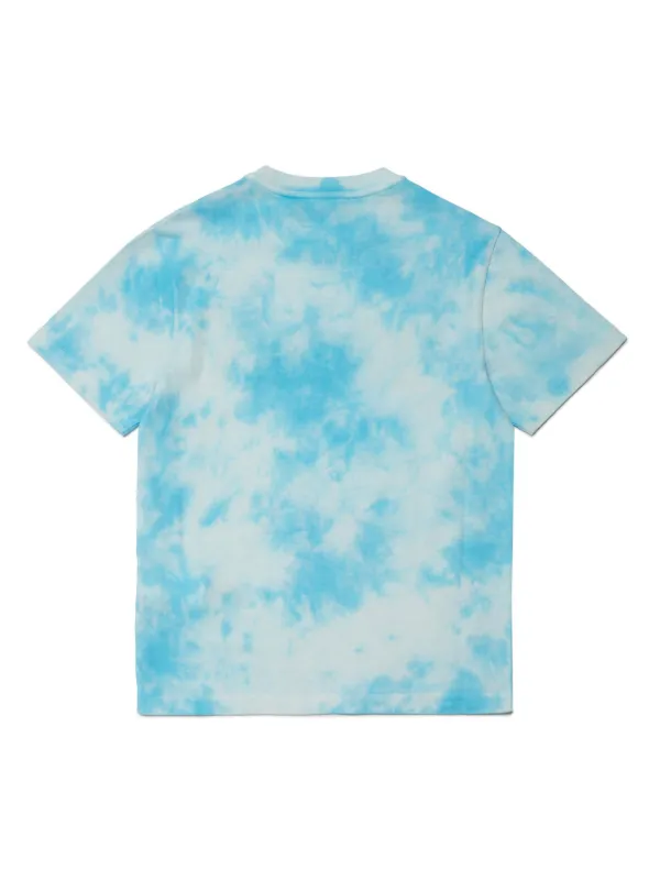 DSQUARED2 KIDS タイダイ Tシャツ | ブルー | FARFETCH JP