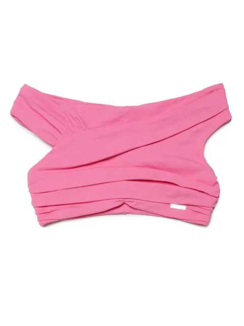 DSQUARED2 KIDS ruched crop top