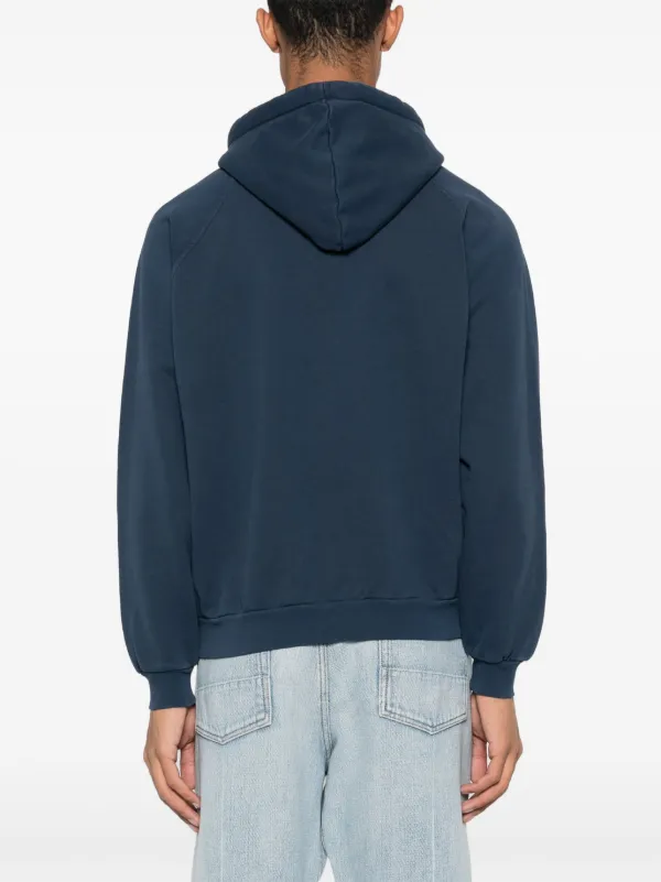 SUNNEI｜HOODIES/SWEATS (HOODIE (CRTWXJER043 JER010 001)) Sunnei logo-print Cotton Hoodie | Blue | FARFETCH JO