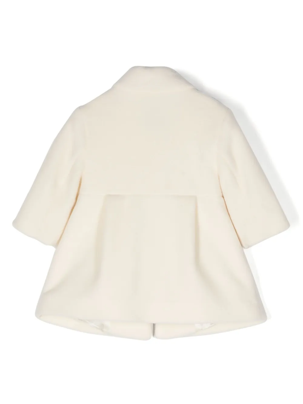 Fay Kids A-line wool-blend coat - Wit