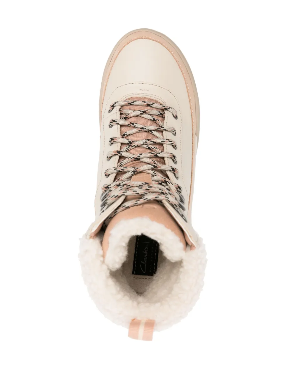 Clarks Atl Hike Lace-up Leather Boots In Neutrals