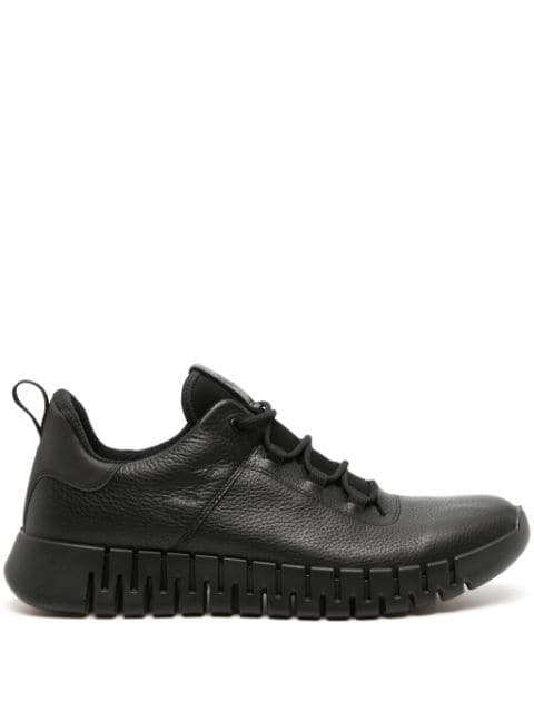 ECCO Gruuv waterproof leather sneakers