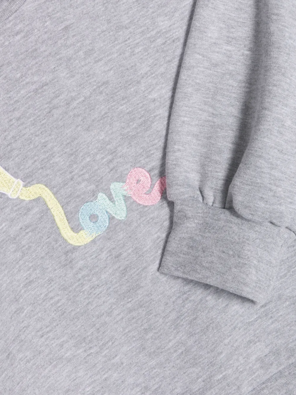 Shop Wauw Capow By Bangbang Soft Soda Jersey-fleece Sweatshirt In Grey