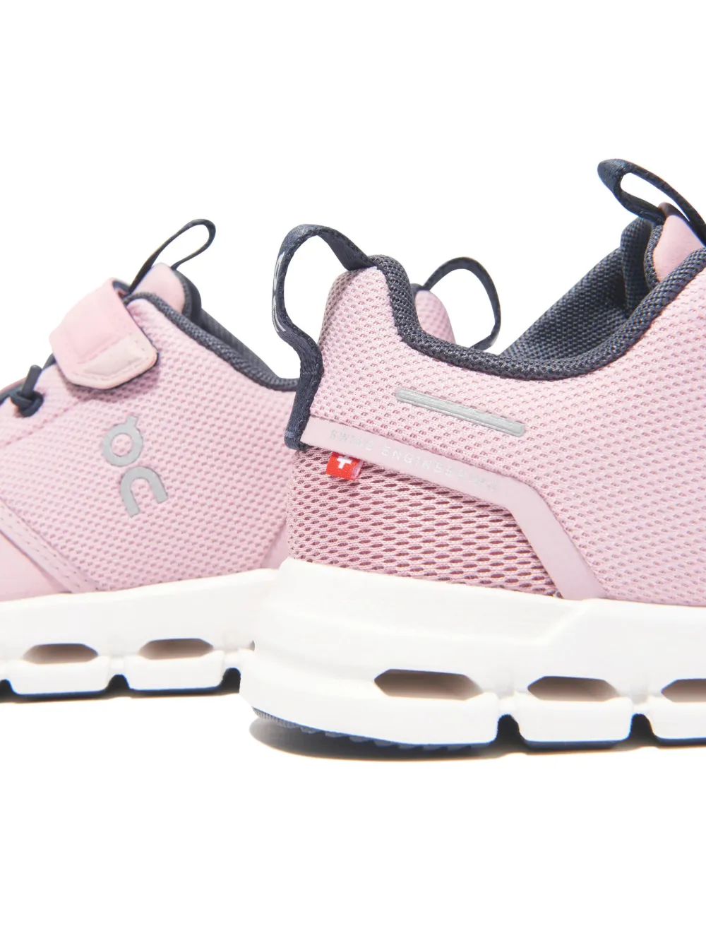 on running kids Cloud Play sneakers met logo Roze