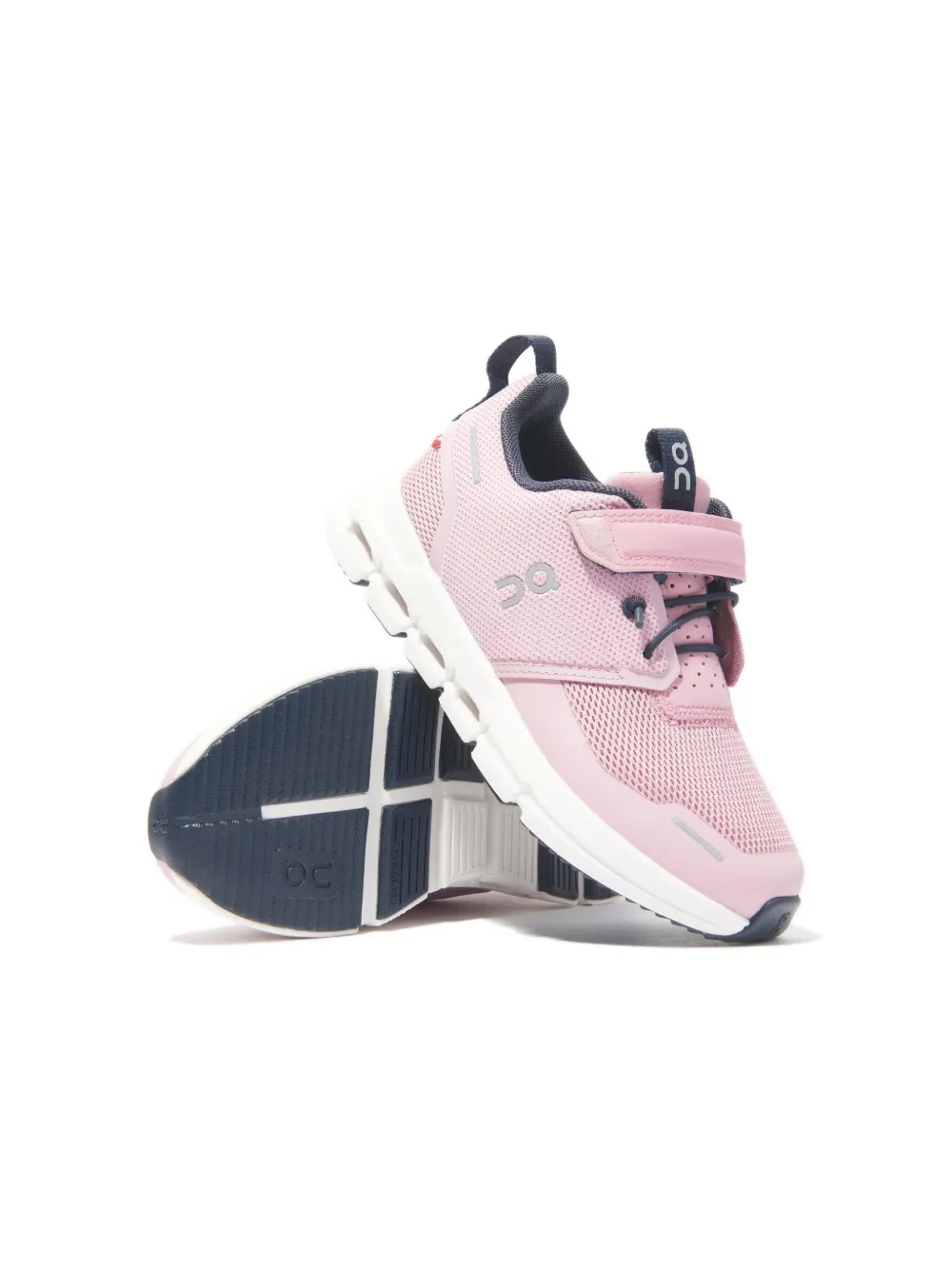 on running kids Cloud Play sneakers met logo Roze