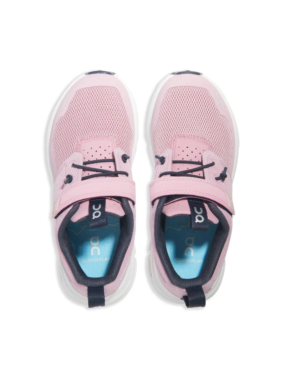 on running kids Cloud Play sneakers met logo Roze