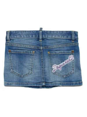 デニムスカート ディースク Dsquared2 Kids（ディースクエアード・キッズ）デニムスカート