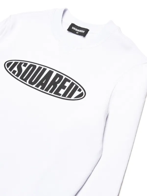 DSQUARED2 KIDS ロゴ スウェットシャツ | ホワイト | FARFETCH JP