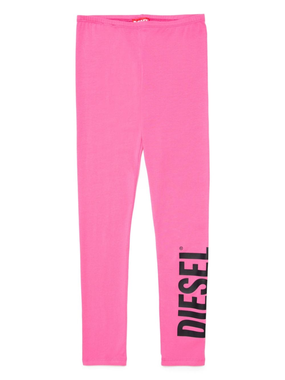 Diesel Kids Legging met logoprint Roze