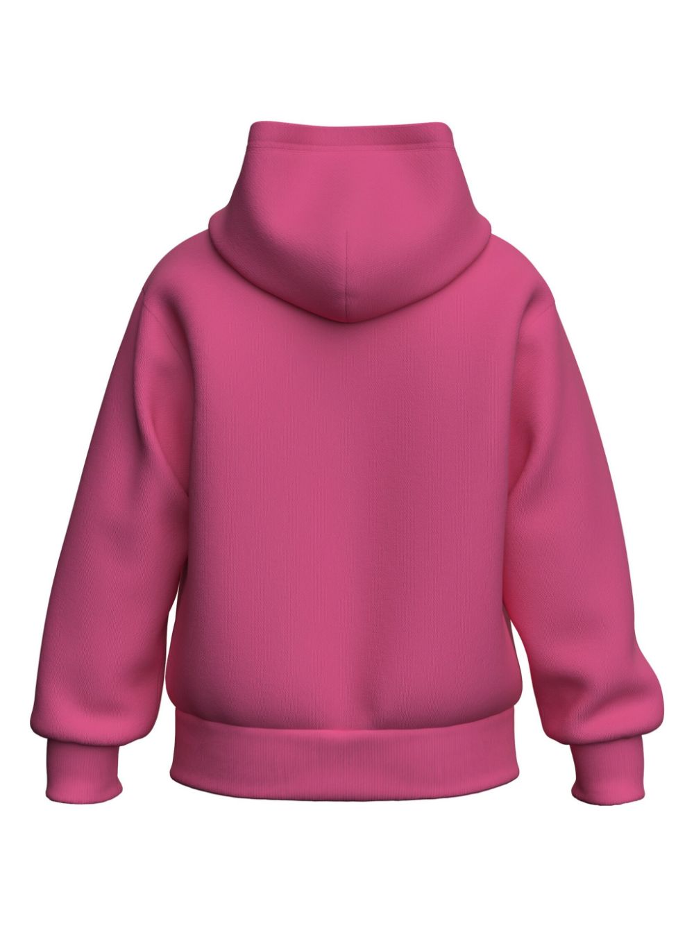 Diesel Kids Hoodie met logoprint en rits - Roze