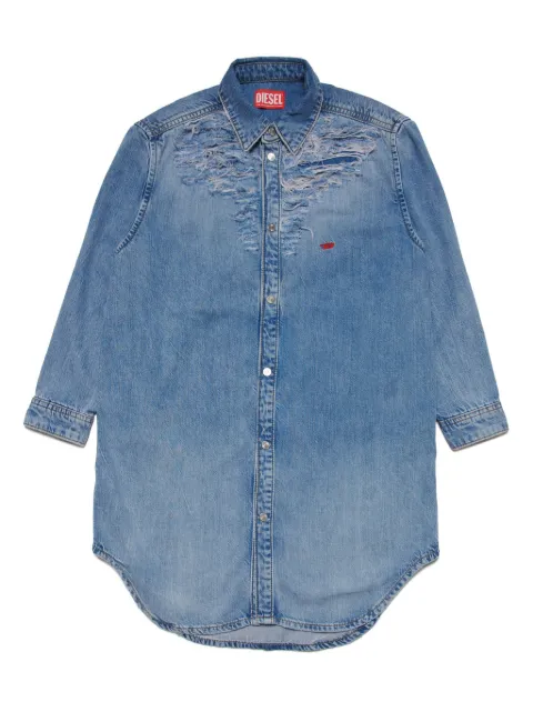 Diesel Kids Deblex-FS-J distressed denim dress