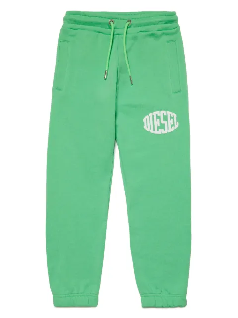 Diesel Kids logo-print cotton track pants