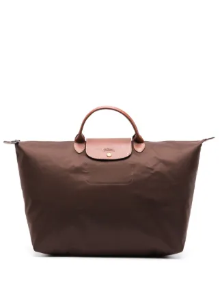 Longchamp Maleta Le Pliage Original S Marron FARFETCH ES