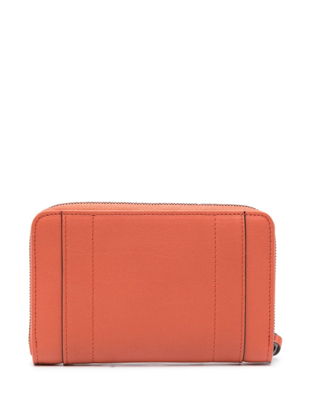 Longchamp Leren portemonnee Oranje