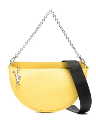 Longchamp yellow leather bag online