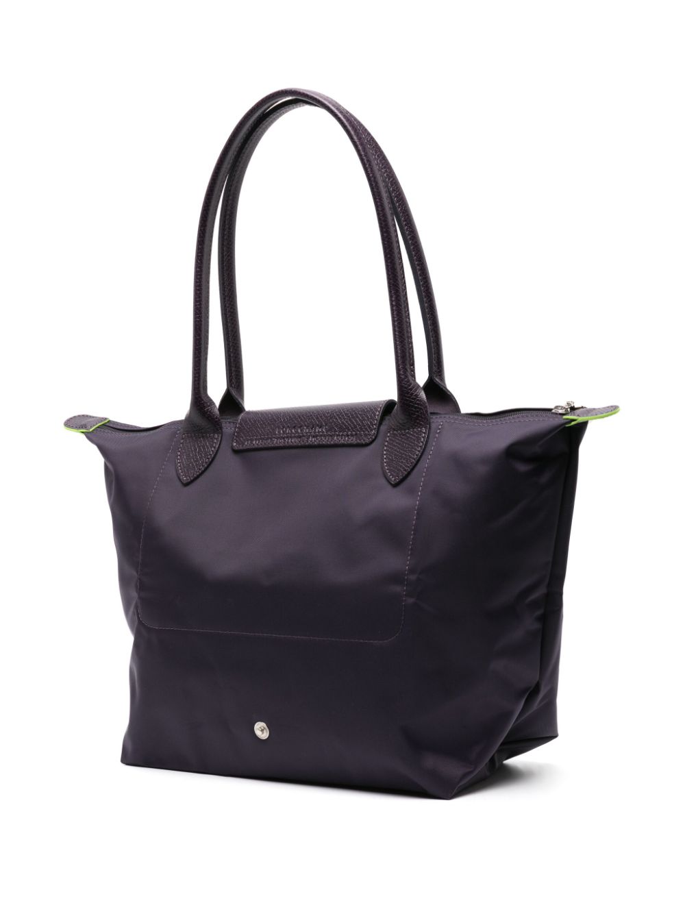 Shop Longchamp Medium Le Pliage Tote Bag In Purple