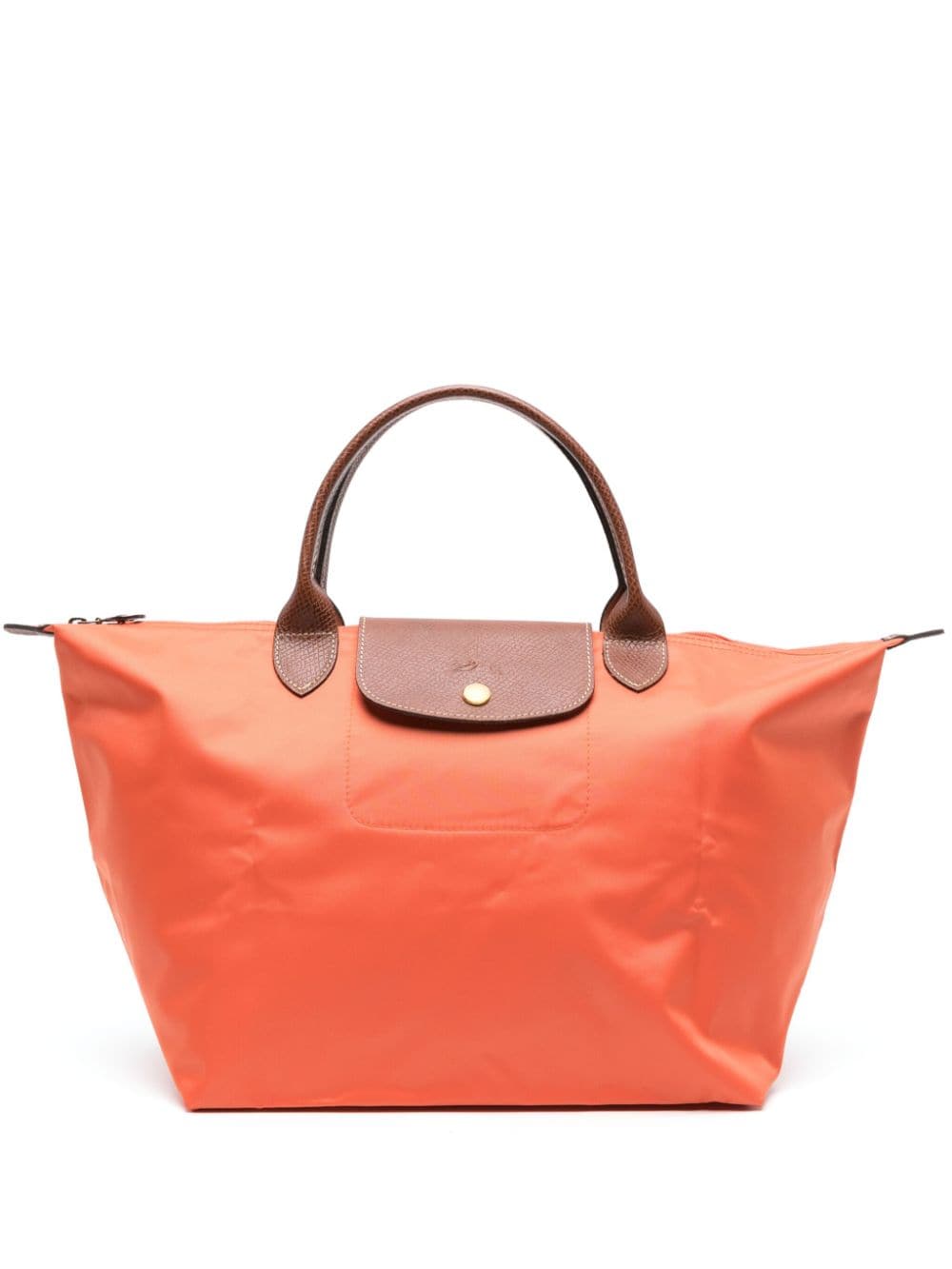 Longchamp Medium Le Pliage Original Tote Bag In Orange
