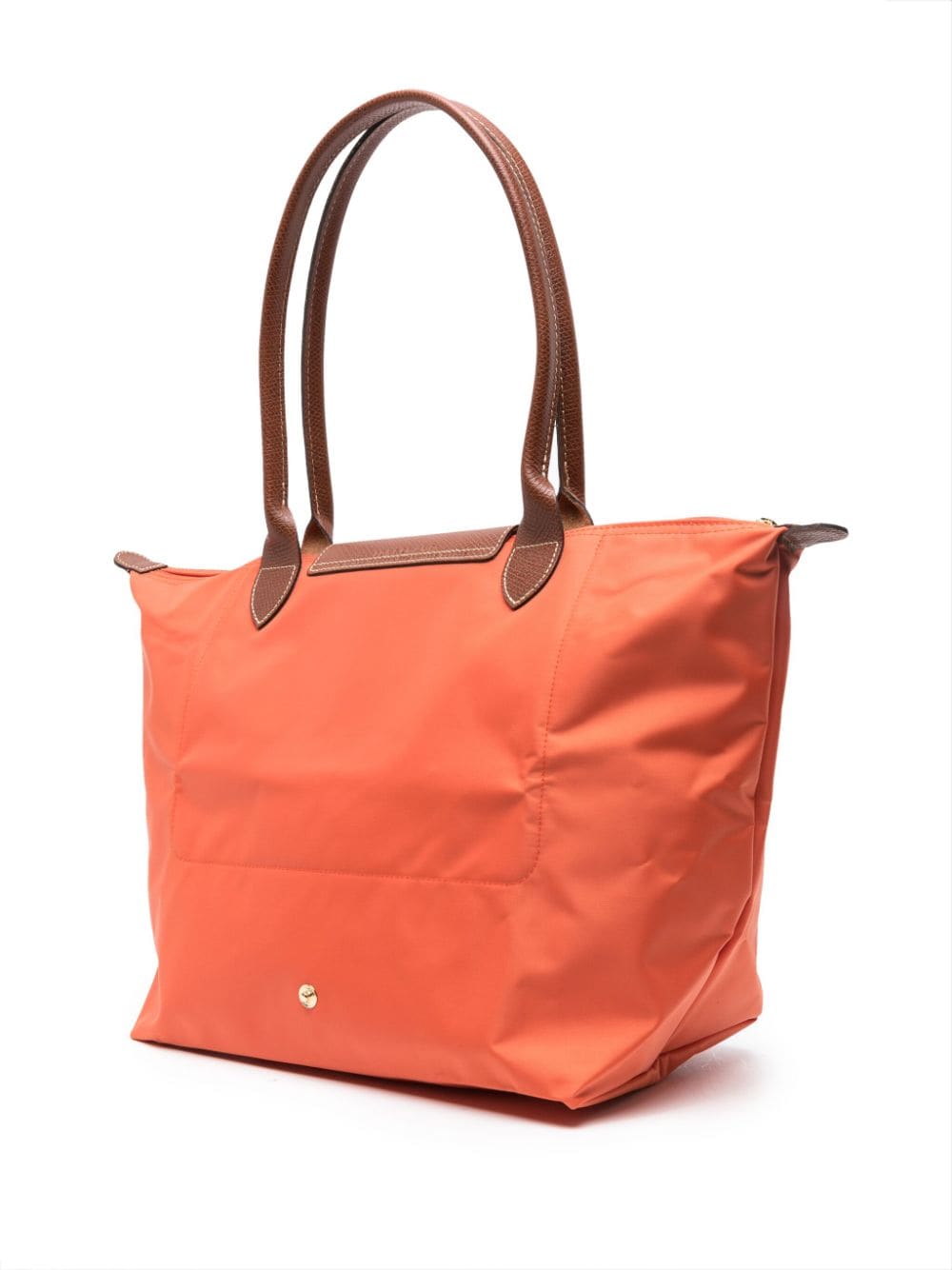 Shop Longchamp Largele Pliage Original Tote Bag In Orange