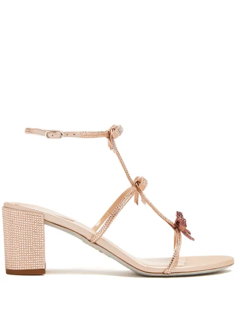 René Caovilla Caterina crystal-embellished sandals