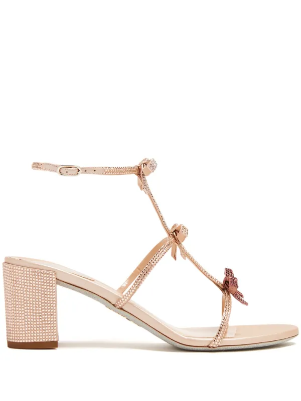 Ren Caovilla Caterina crystal embellished Sandals Farfetch