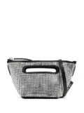 The Attico Via Dei Giardini 15 crystal tote bag - Silver