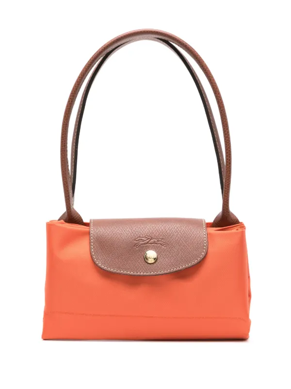 Orange longchamp le pliage sale