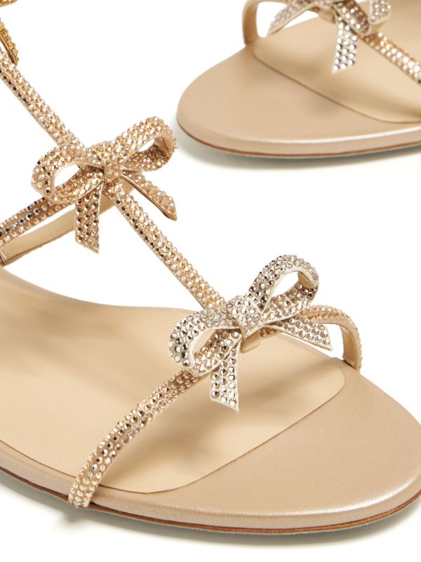 Ren Caovilla Caterina crystal embellished Sandals Farfetch