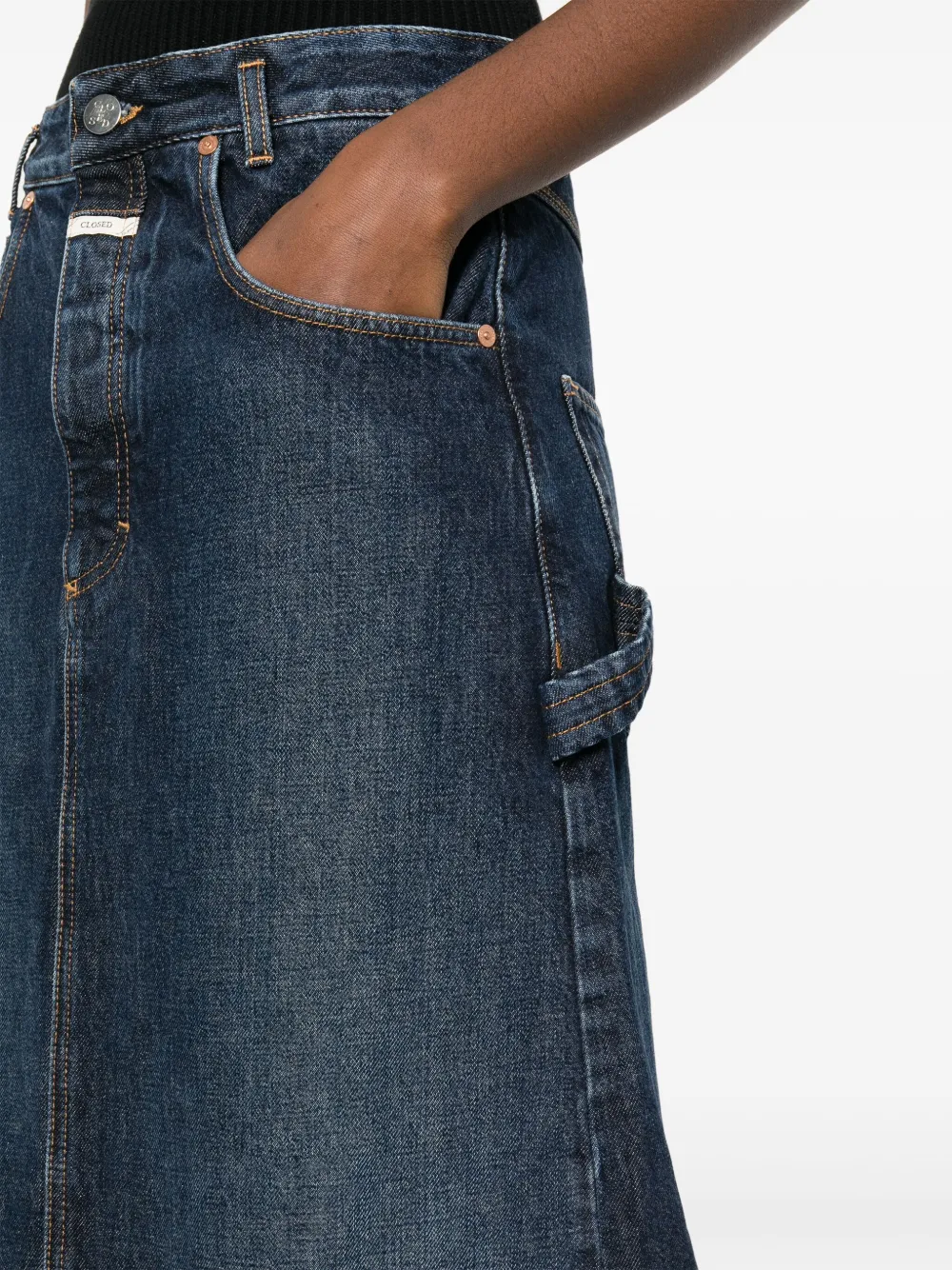 Closed Denim rok Blauw