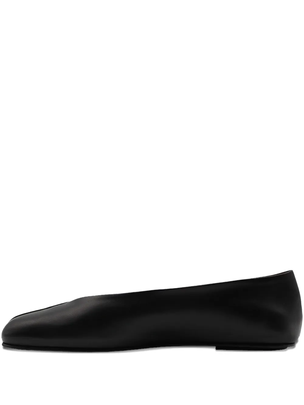 The Row Ballerine in pelle - Nero