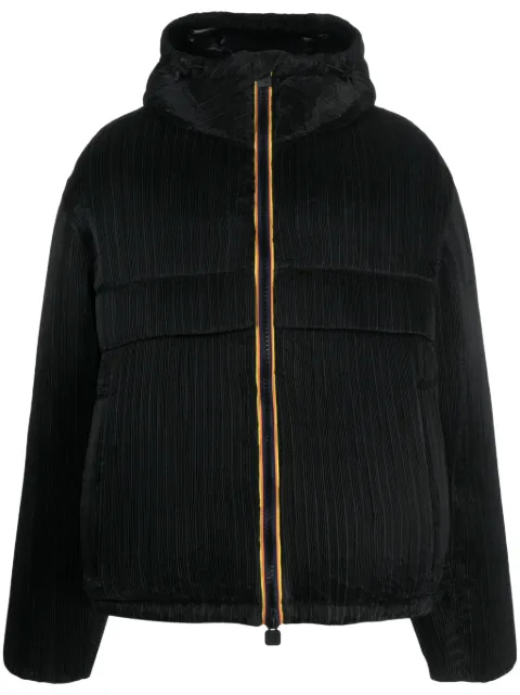 K-Way hooded duck-down puffer jacket