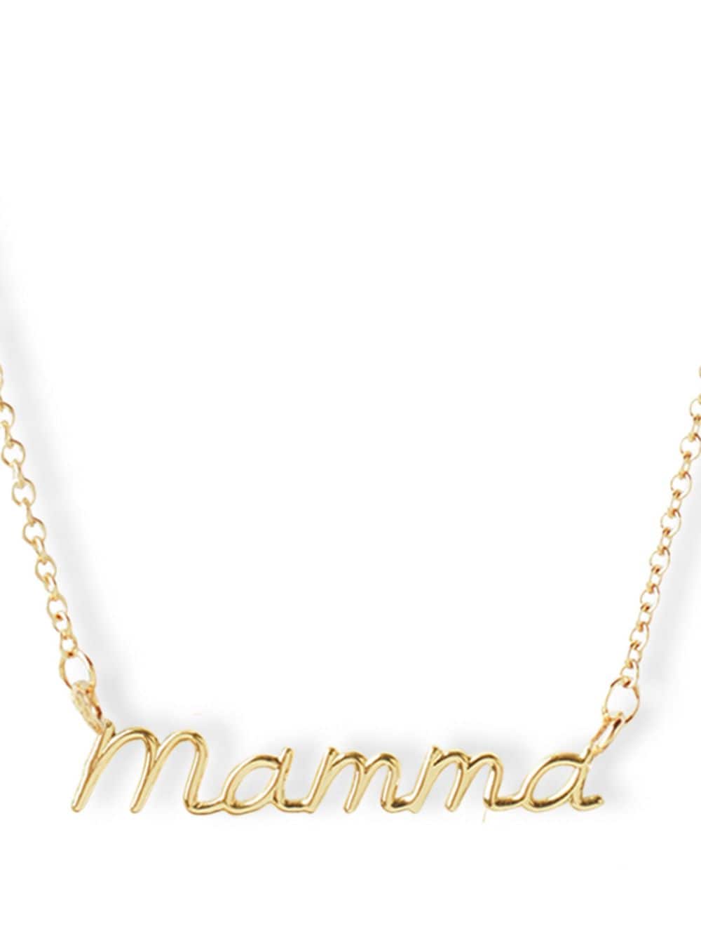 Shop The Alkemistry 18kt Yellow Gold Baby Mamma Necklace