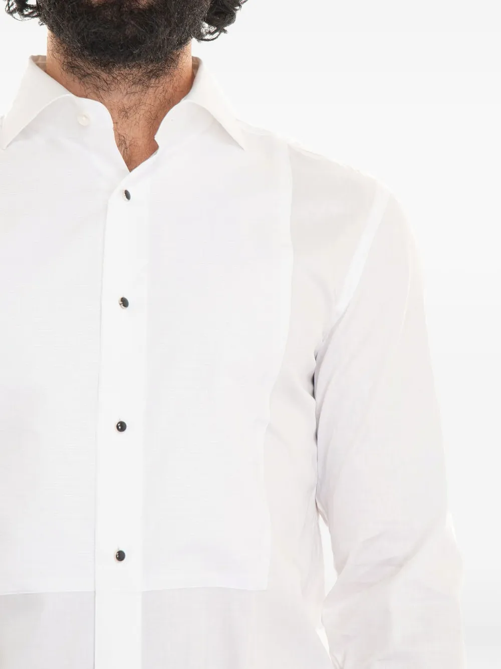 BOSS Overhemd met lange mouwen Wit