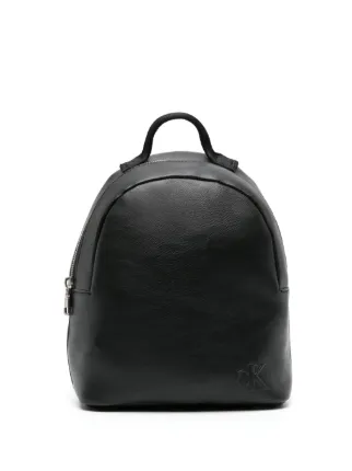 Calvin Klein Black Leather Backpack Purse 4K3053G_UB1_main main image 4