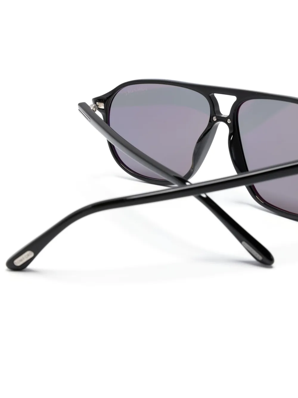 Tom Ford Bruce Navigator-frame Sunglasses In 黑色