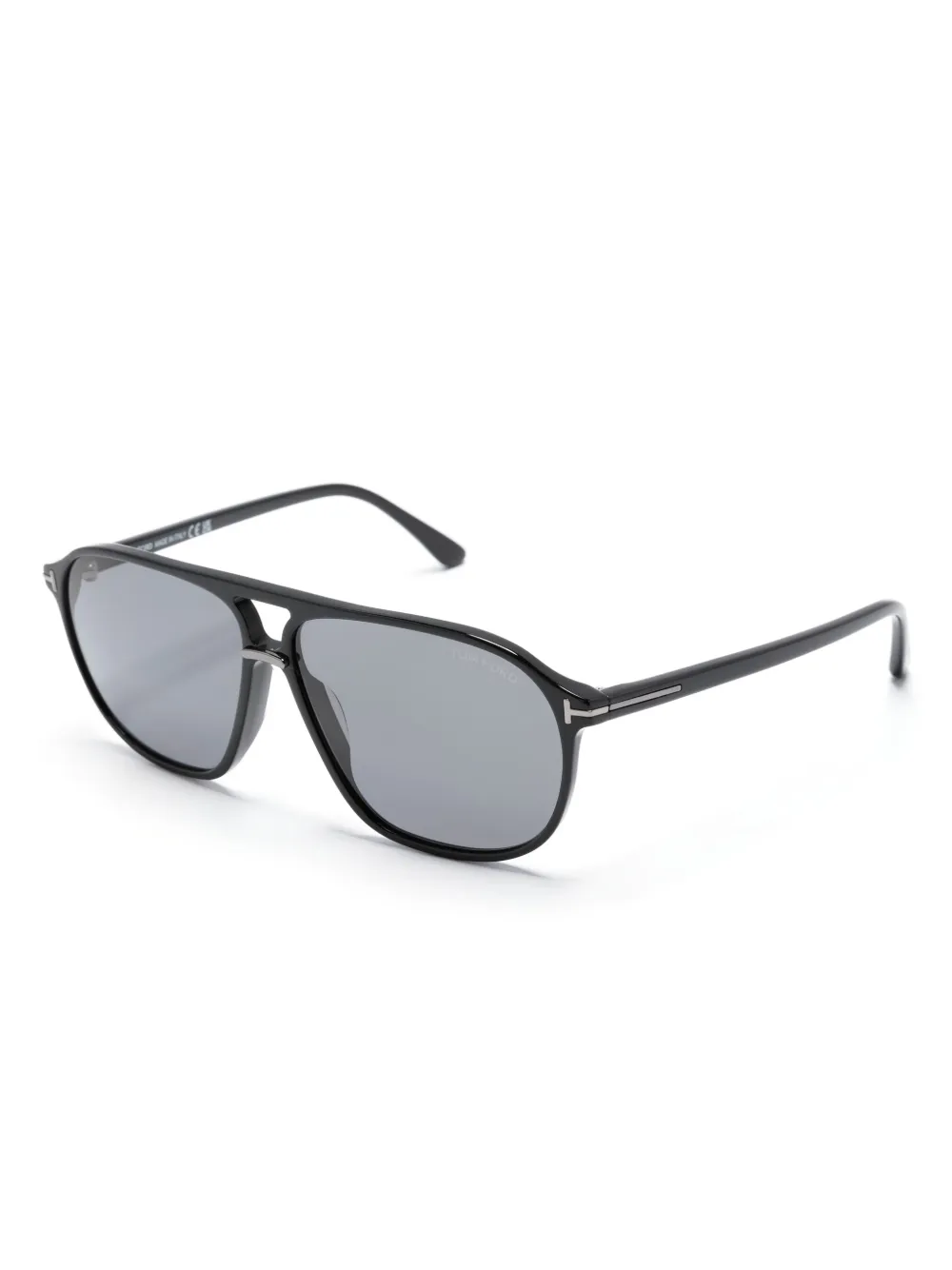 TOM FORD Eyewear Bruce zonnebril met navigator montuur - Zwart