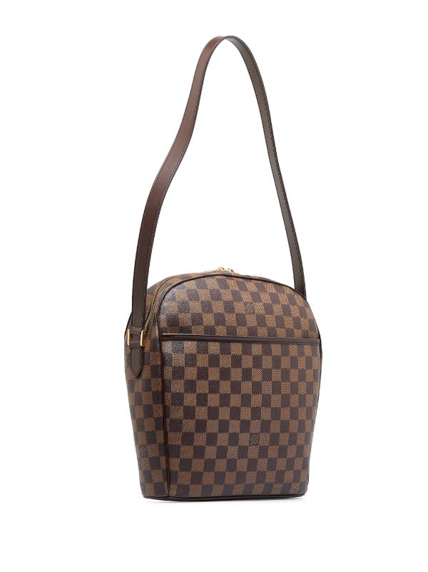 Louis Vuitton pre-owned Damier Ebène Ipanema GM Shoulder Bag