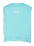 MM6 Maison Margiela Kids Cover-up cotton dress - Blue