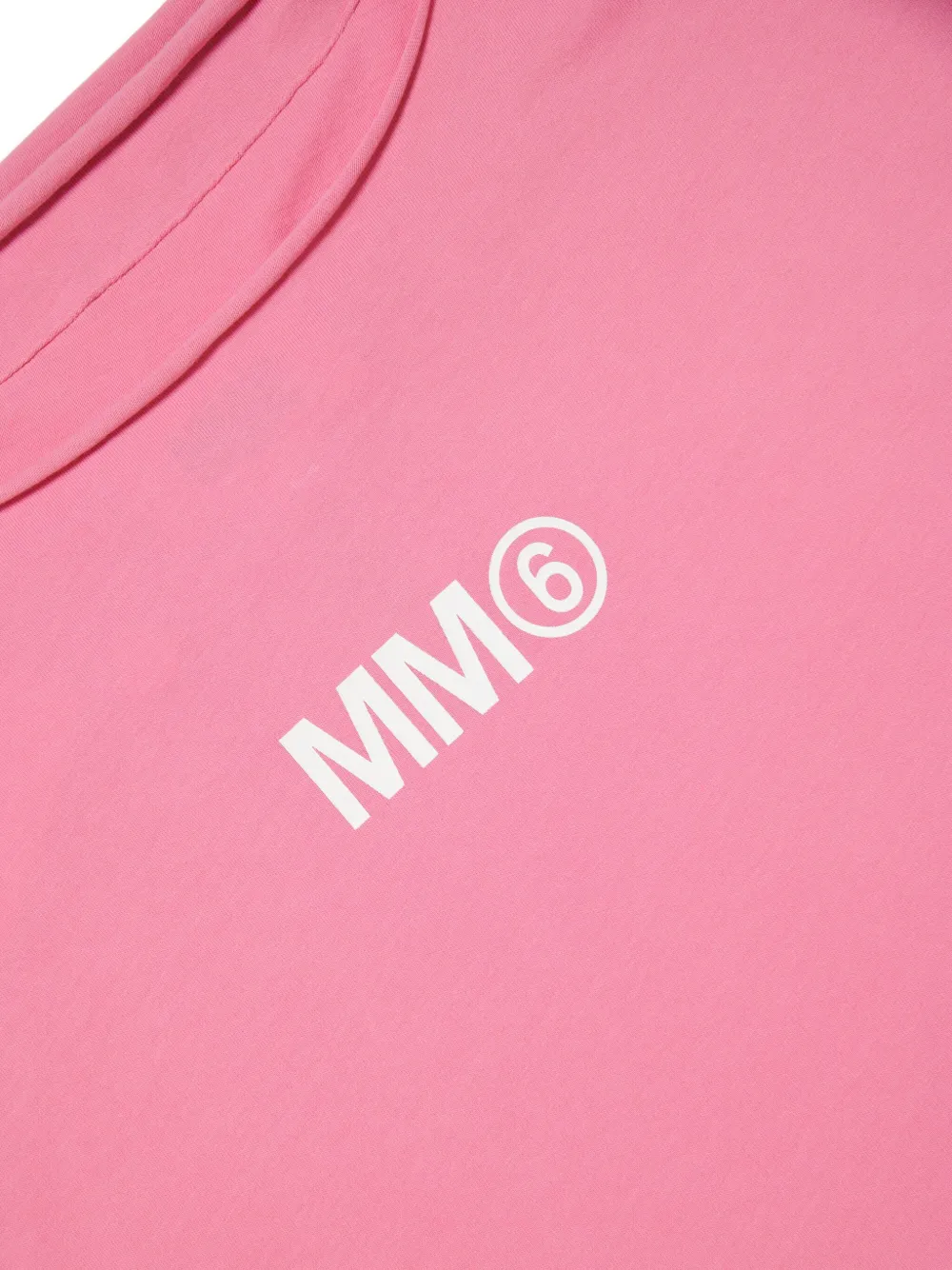 MM6 Maison Margiela Kids Tanktop met logoprint Roze
