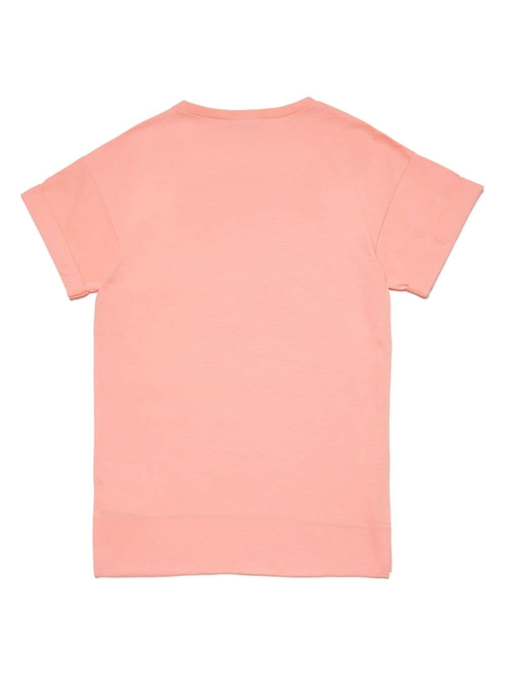 Nº21 Kids Katoenen T-shirt met logoprint - Roze
