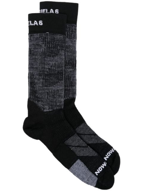 MM6 Maison Margiela X Salomon intarsia-knit logo socks