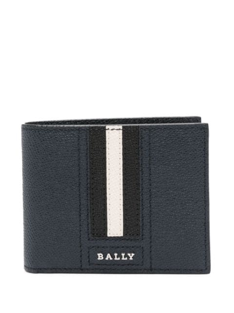 Bally logo-lettering leather wallet