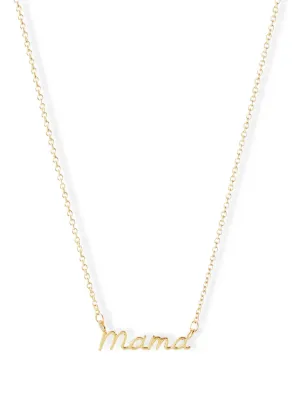 Baby on sale mama necklace