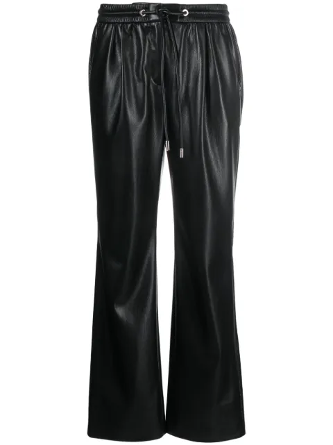 BOSS drawstring flared trousers