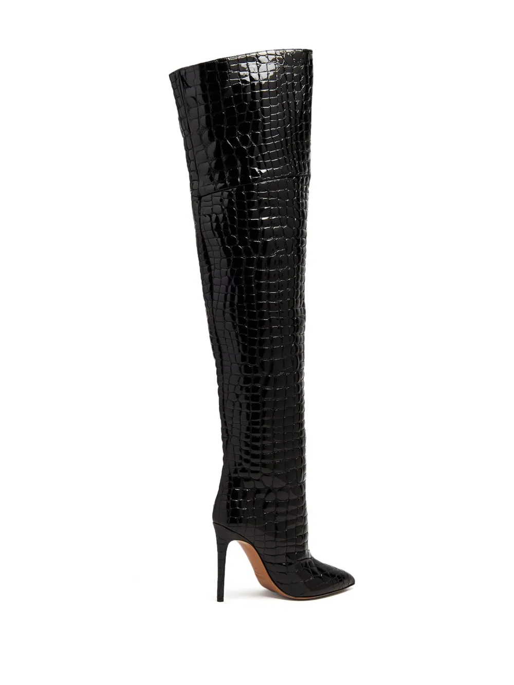 Paris texas 2025 black croc boots