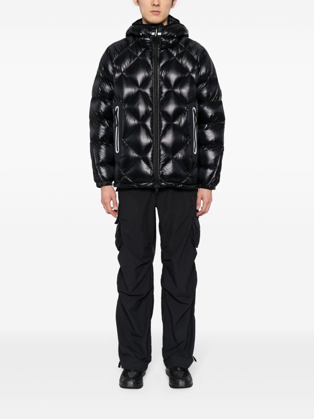 Image 2 of and Wander diamond-quilted padded jacket