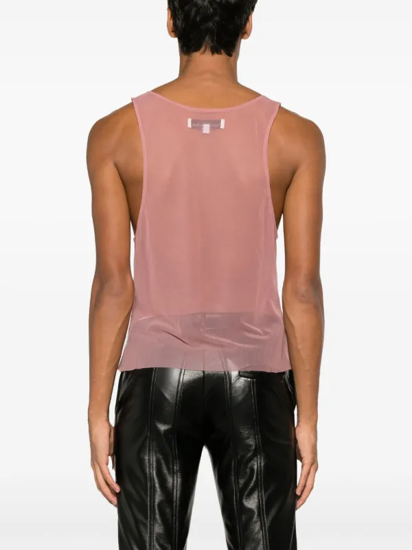 トップス jent louis Neck Piercing TankTop Jent Louis Neck Piercing