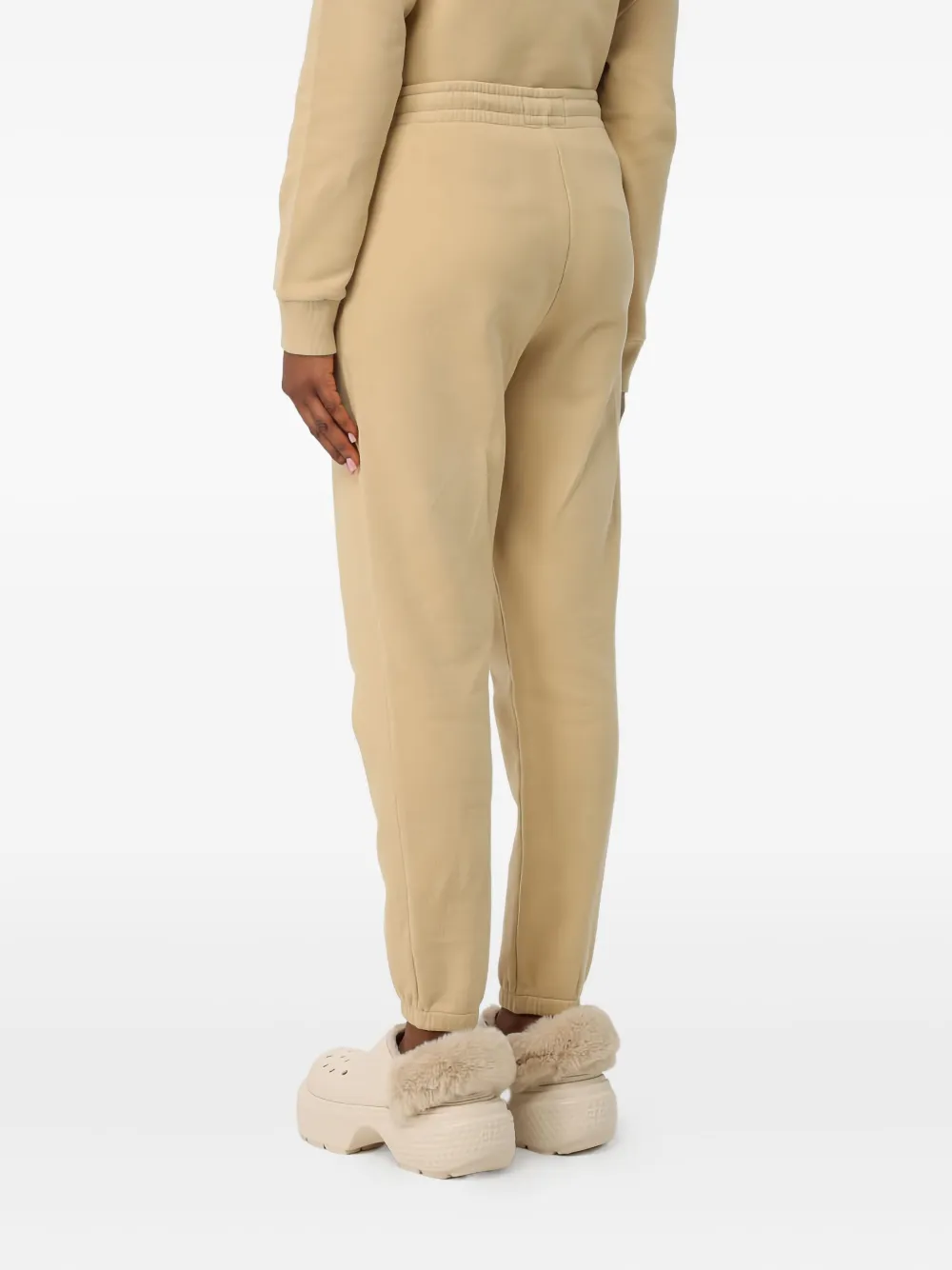 Mc2 Saint Barth Logo-embroidered Track Pants In Neutral