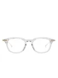 Dita Eyewear translucent-design wayfarer glasses - Grey