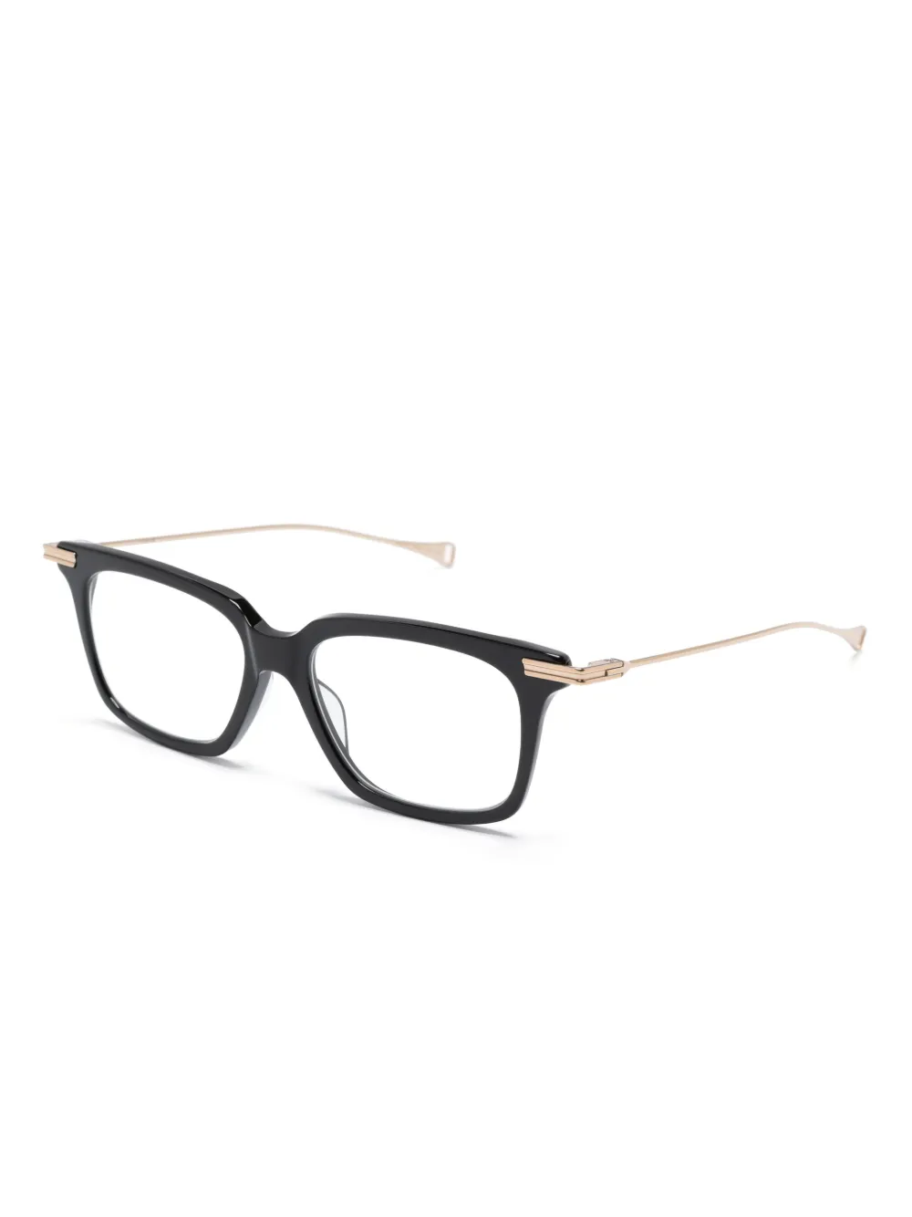 Dita Eyewear square-frame two-tone glasses - Zwart
