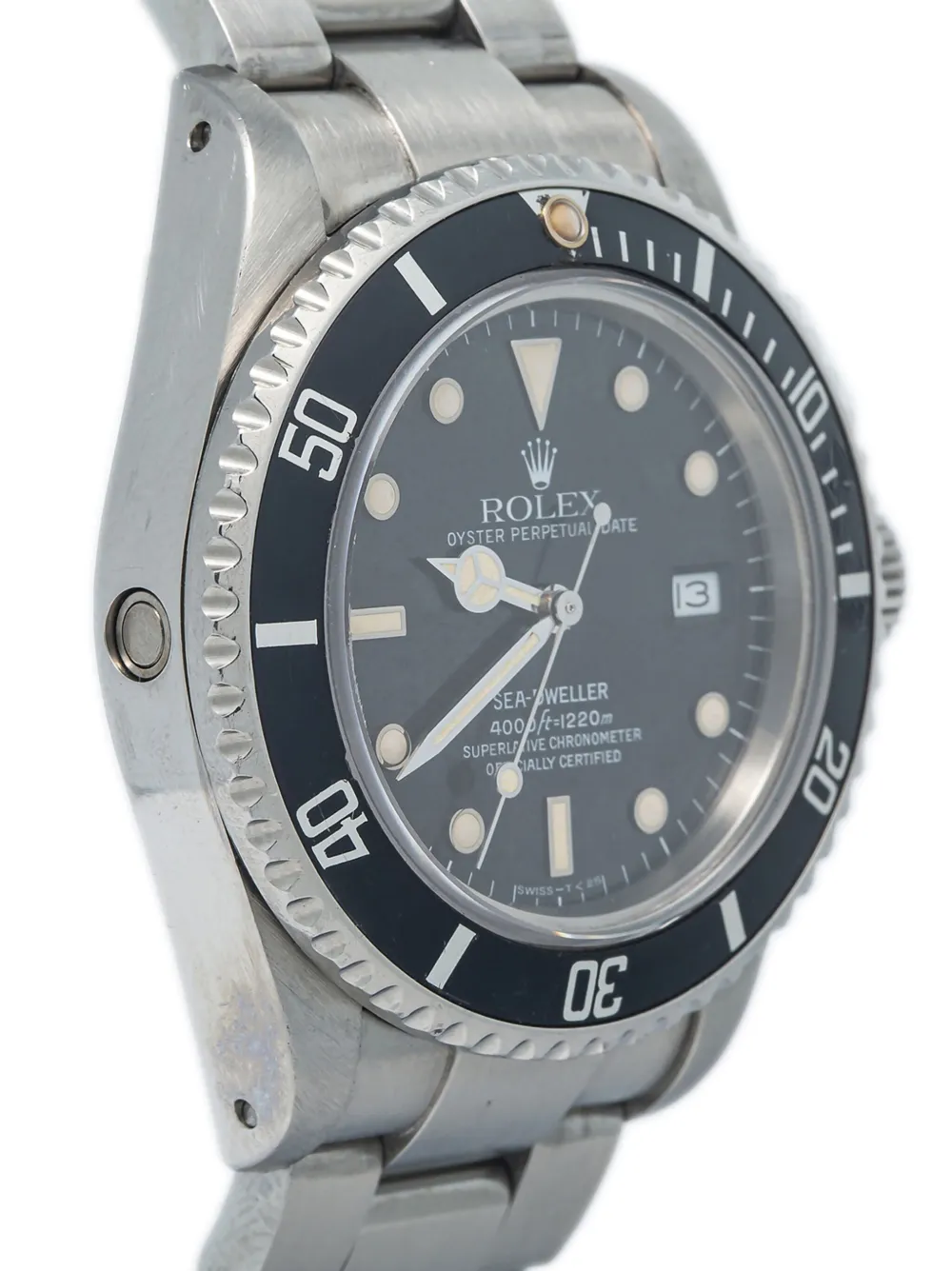 ROLEX Pre-owned 1987 Sea Dweller 40mm In Black